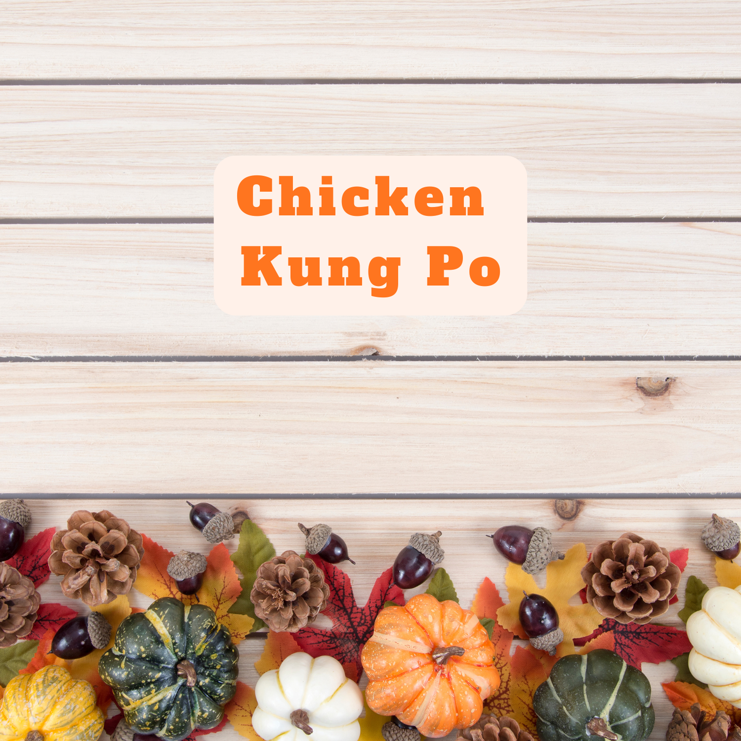 Sharing Bliss - Chicken Kung Po