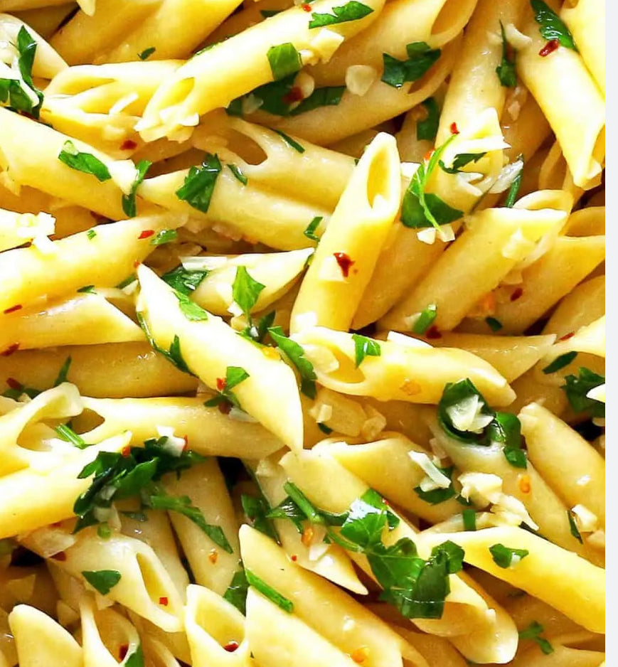 Sharing Bliss - Mushrooms Aglio Olio