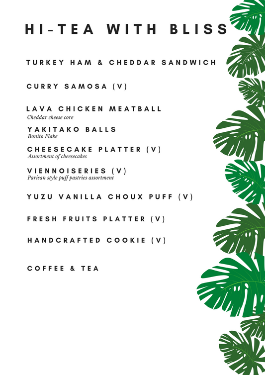 Tea Reception With Bliss