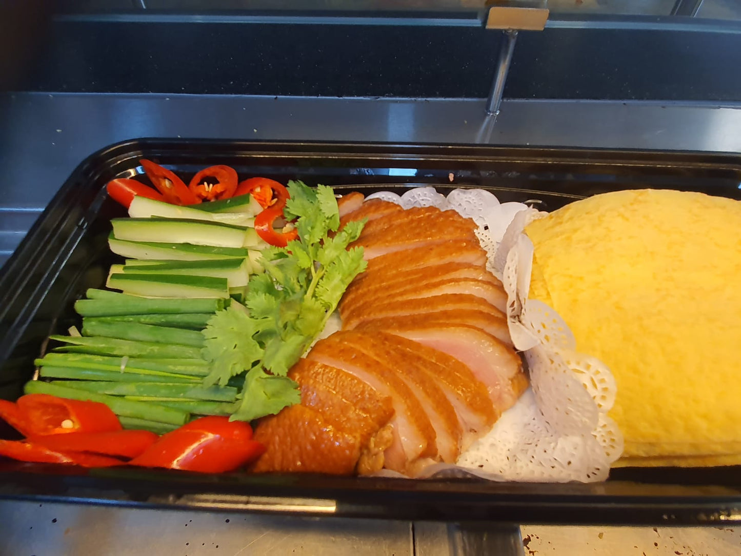 Sharing Bliss - Interactive Peking Duck Crepe