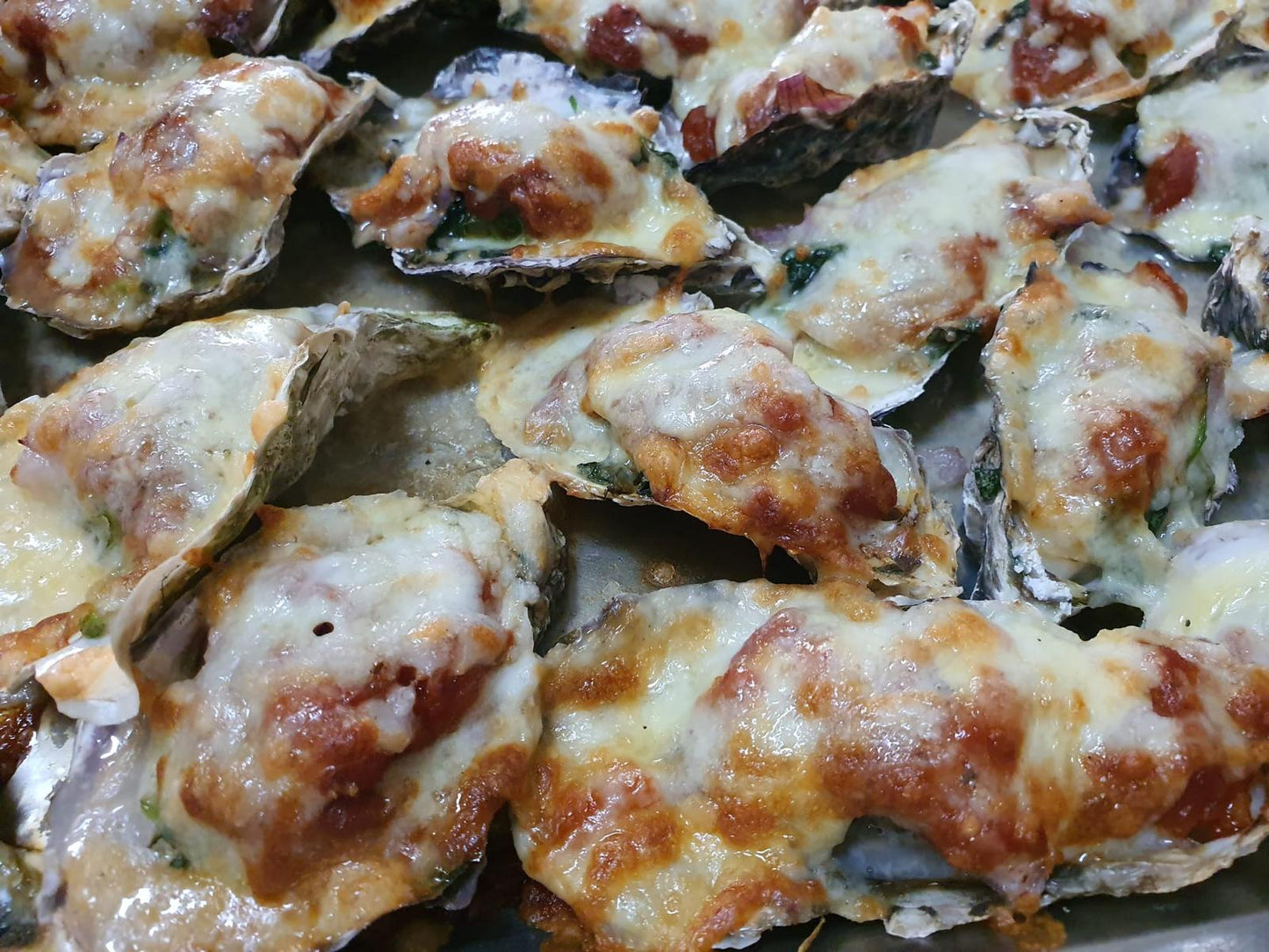 Sharing Bliss -  Oyster Rockefeller
