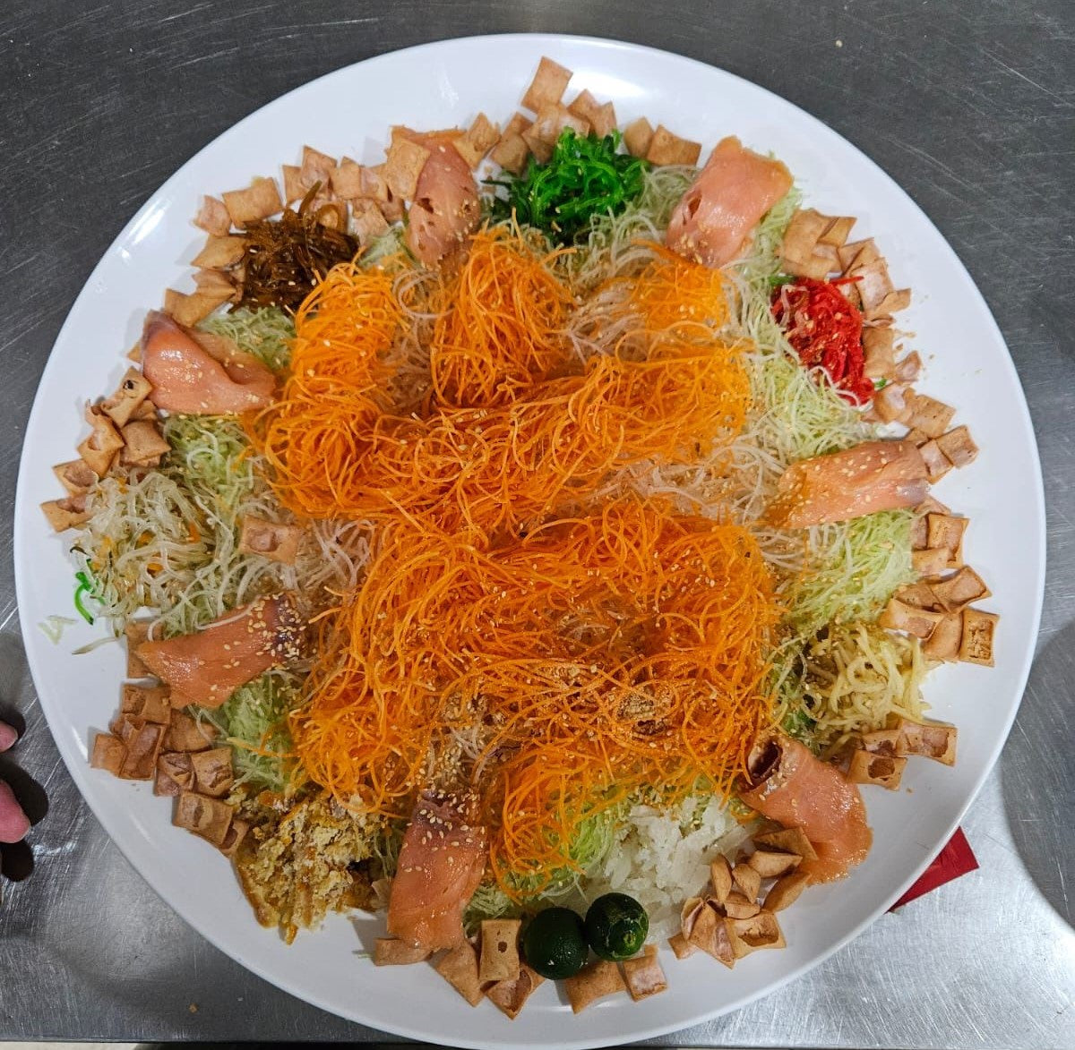 Sharing Bliss - Smoked Salmon Citrus Salad