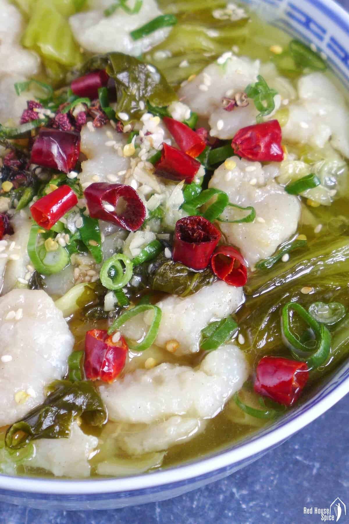 Sharing Bliss - ‘Xuan Cai’ Sauerkraut Barramundi Fish