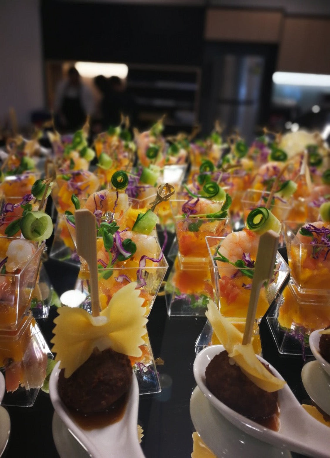 CNY Canapé Reception @ $40 per pax (min 40 pax)