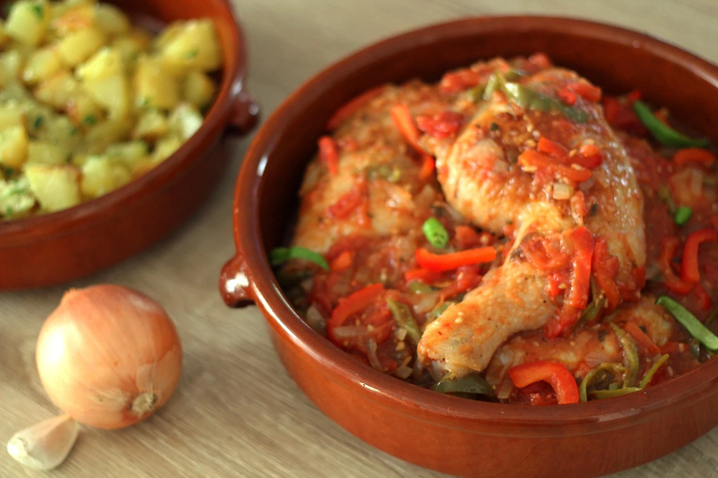 Sharing Bliss - Poulet Basquaise