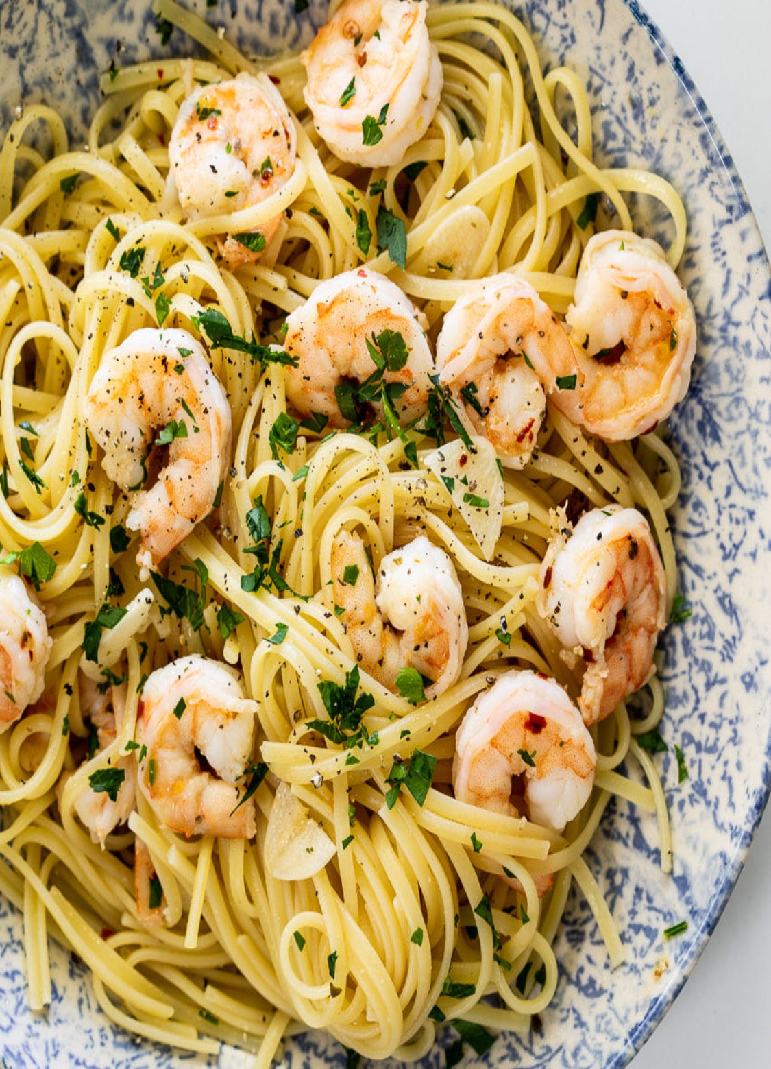 Sharing Bliss - Seafood Aglio Olio
