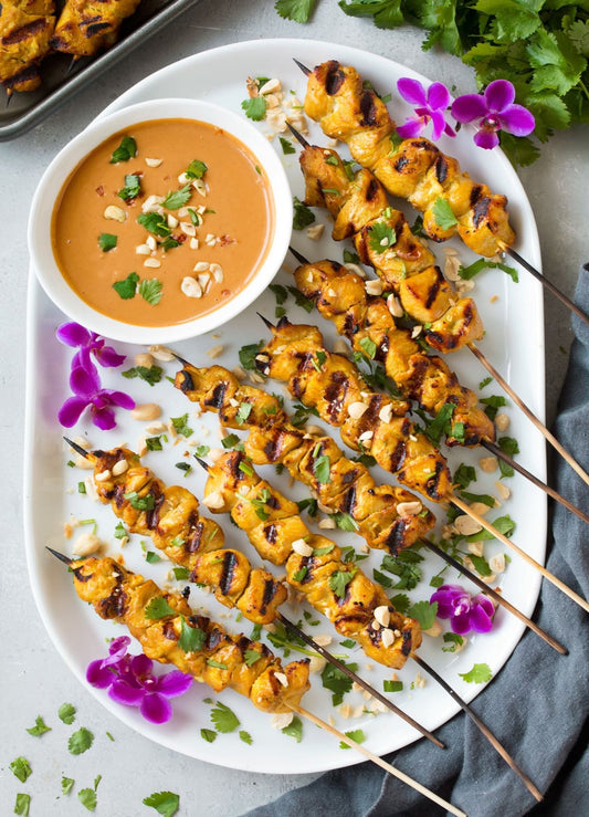 Sharing Bliss - Vegetarian Satay (2 Dozen) (VG)