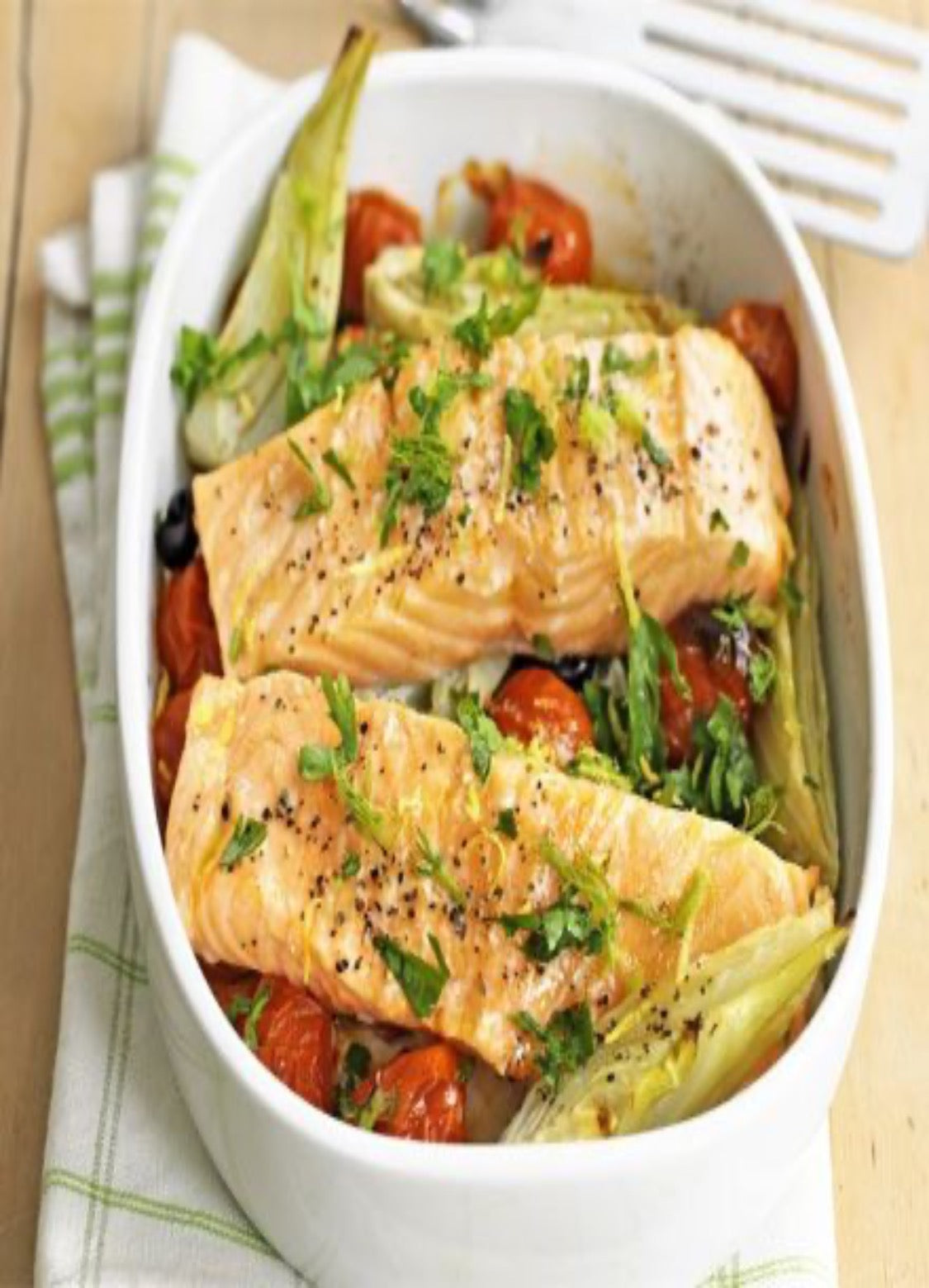 Sharing Bliss - Provencal Style Atlantic Salmon