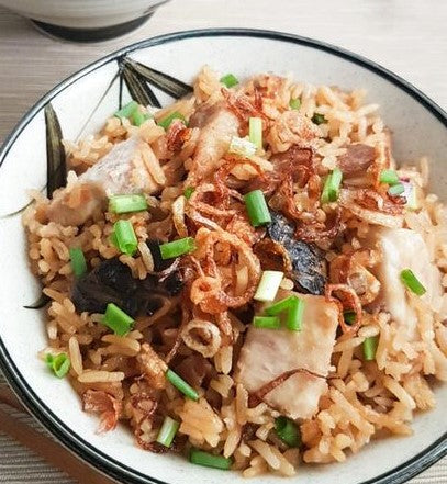 Yam, Mushroom & Cabbage Rice (VEG)