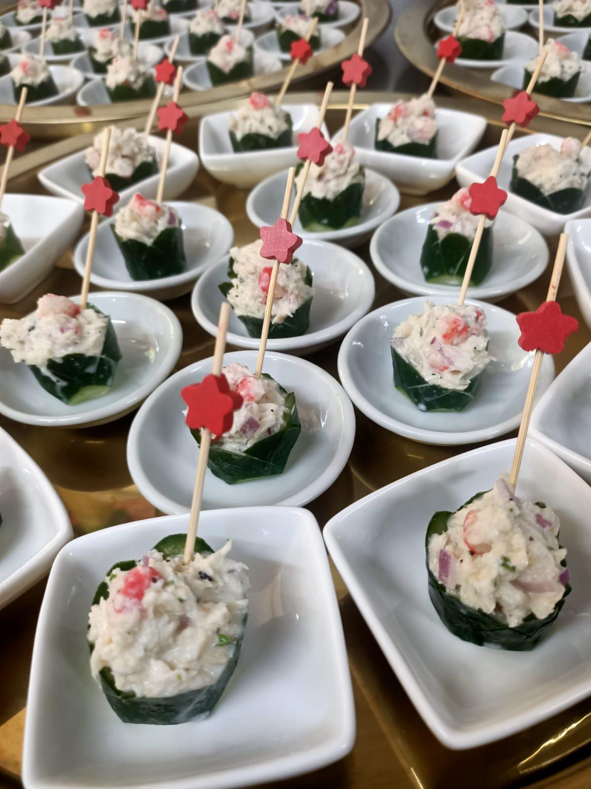 Canapé Reception @ $60 per pax (min 20 pax)