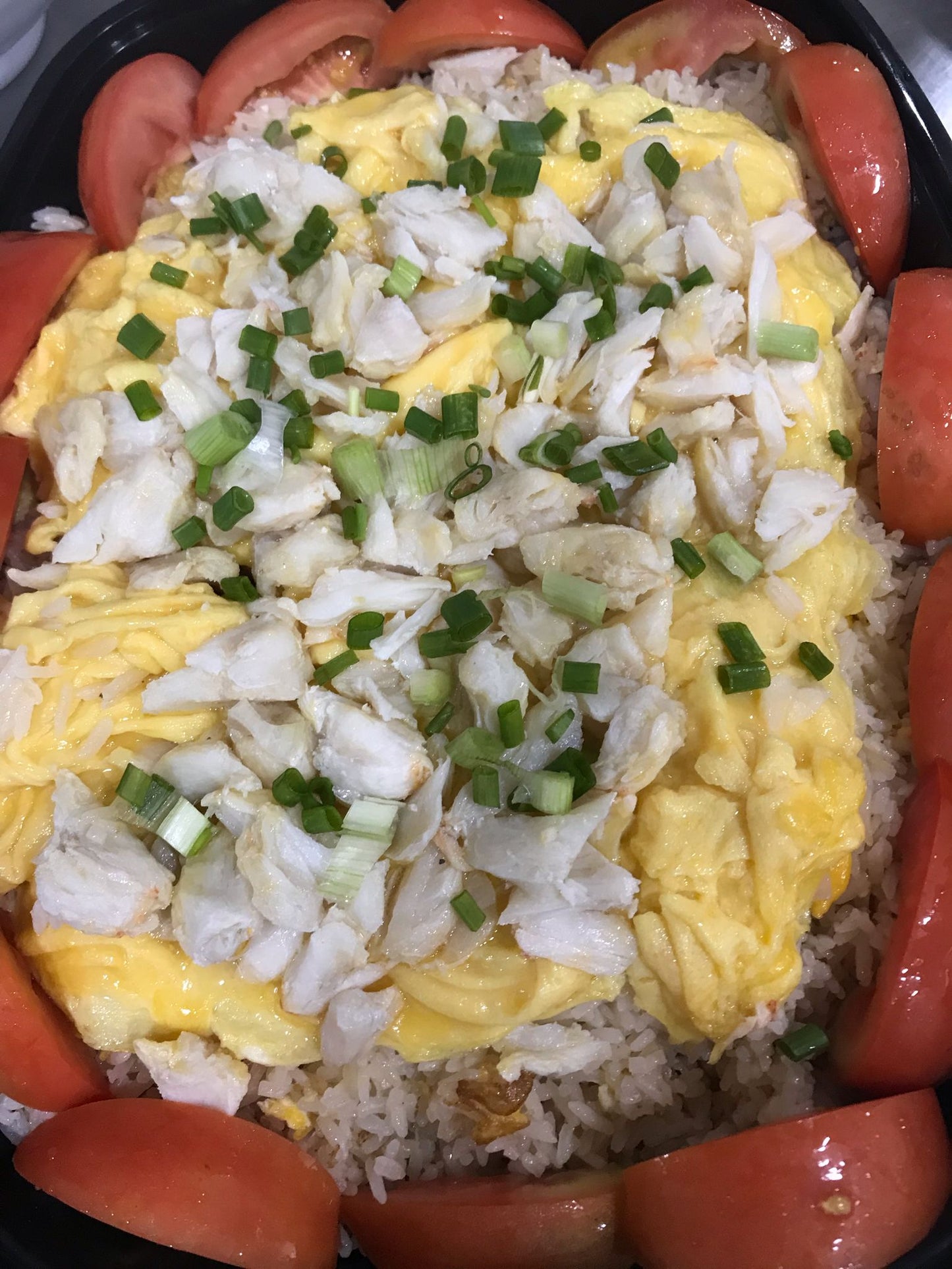 Sharing Bliss - Crab Meat Egg Fried Rice
