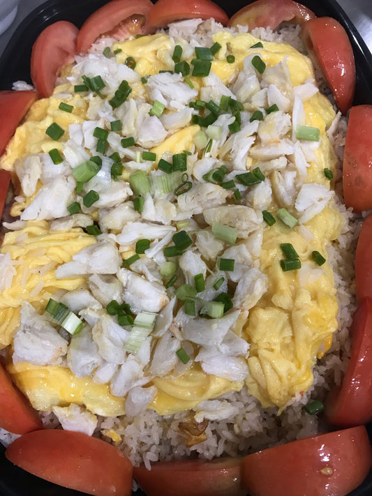 Sharing Bliss - Crab Meat Egg Fried Rice