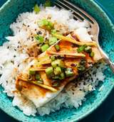 31 Aug 2023 Hong Kong style Steamed Fish, Saute Brocolli with carrots & Jasmine Rice (LA)