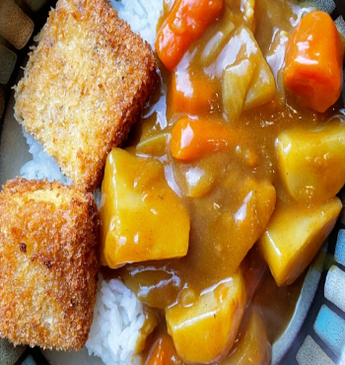 Tofu Japanese Curry Rice (mild spicy)- VEGETARIAN