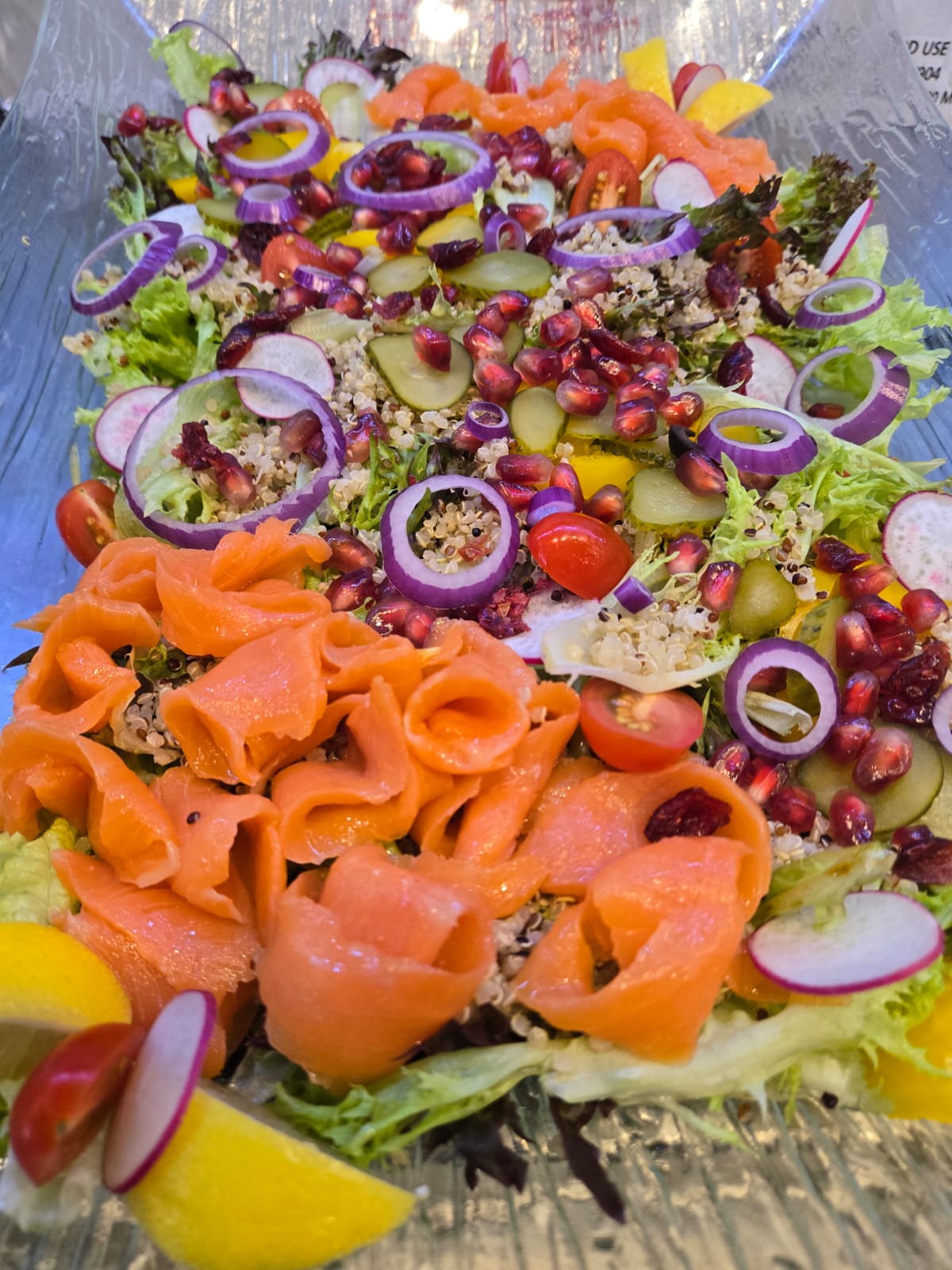 Sharing Bliss - Smoked Salmon Winter Salad