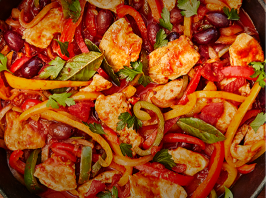 Sharing Bliss - Poulet Basquaise