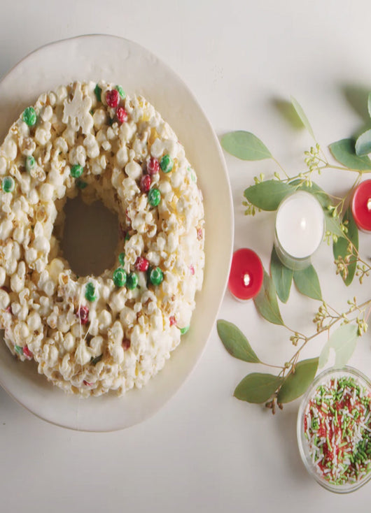 Sharing Bliss - Xmas Popcorn Donut