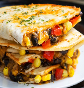 Vegetables Quesadilla (Vegetarian)