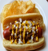 19 May 2023 -Coney Island Hotdog- Mince Beef & Cheese Sauce (LS)