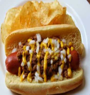 28 April 2023 -Coney Island Hotdog- Mince Beef & Cheese Sauce (LS)