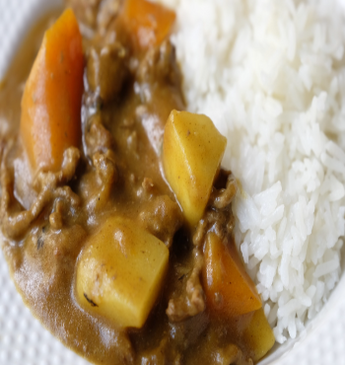 Beef Japanese Curry Rice (mild spicy)