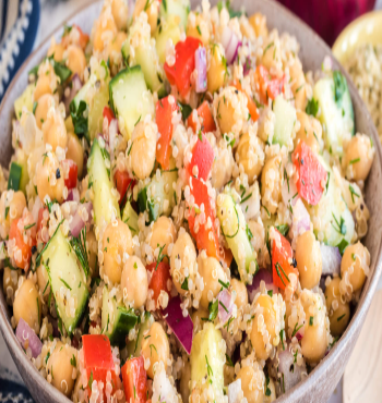 Organic Quinoa with Garbanzo Bean (VEGETARIAN)