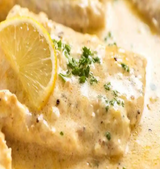 8 Mar 2023 - Lemon Cream Dory Fish, Butter Raisin Rice & TCO Salad (LW)