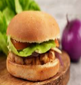 26 May 2023 - BBQ Chicken Burger with Iceberg, Tomato (LS)
