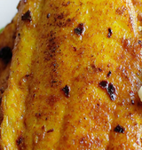 5 June 2023  - Tumeric Fish, Briyani Rice, Cauliflower & Chickpea curry ( Mild spicy) (LA)