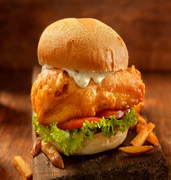 23 Aug 2023 Tofu Burger, Tomato, Iceberg, cheese sauce. Tortilla chips on side (LV)